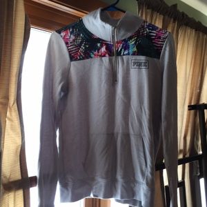 Pink Quarter zip pullover